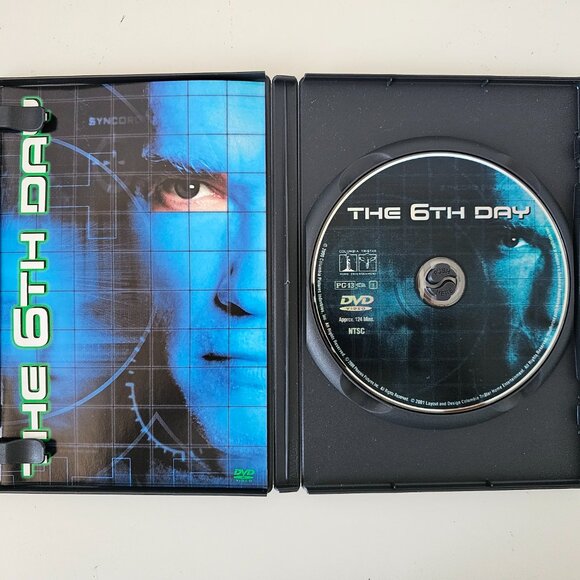 The 6th Day DVD 2000 Widescreen - Arnold Schwarzenegger, Michael Rapaport - Picture 3 of 4